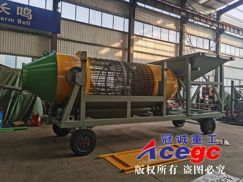 移動式滾筒洗沙機(jī)